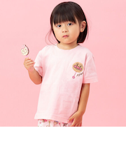 ペロペロチョコワンポイント刺繍Tシャツ