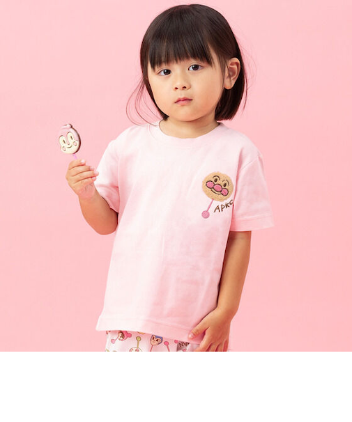 ペロペロチョコワンポイント刺繍Tシャツ