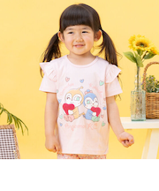ドキンちゃんコキンちゃんハートHUG半袖Tシャツ