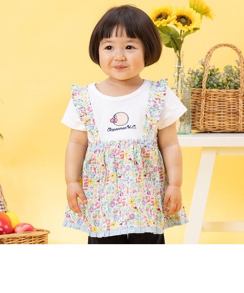 お花総柄ドッキングチュニック｜アンパンマンキッズコレクションの通販