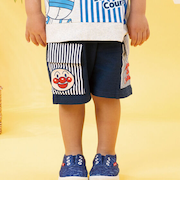 アンパンマンアップリケポケットハーフパンツ