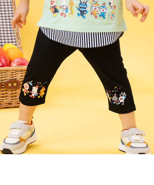 パレード柄7分丈レギンス