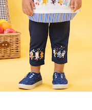 パレード柄7分丈レギンス