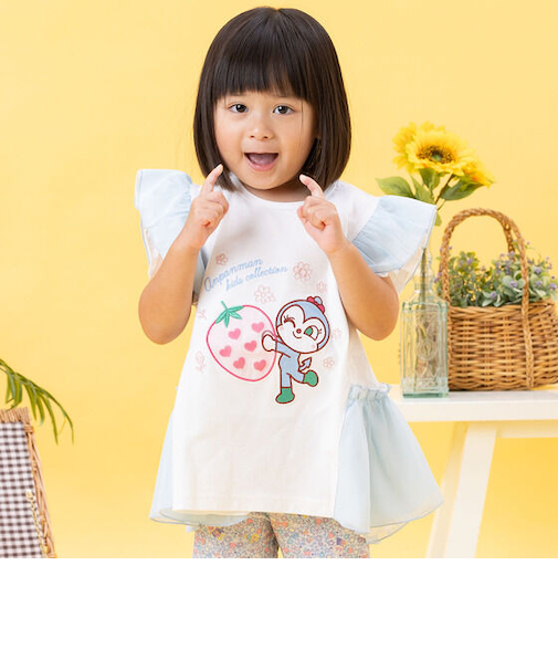 シフォンフリルチュニック