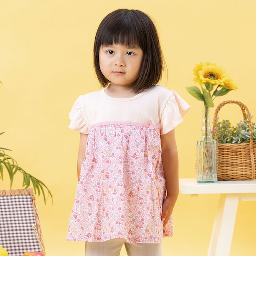 リボンフレアチュニック