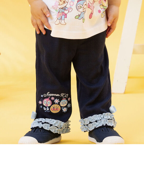 シフォンフリル7分丈レギンス