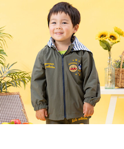 アンパンマンばいきんまんフード取り外しリバーシブルジャケット