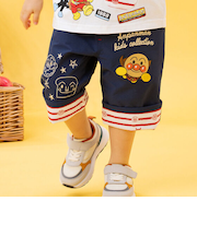 ボーダー折り返しボトム