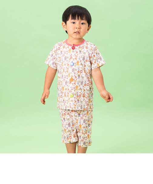 半袖総柄パジャマ