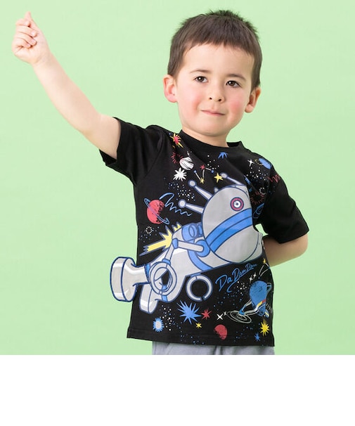 だだんだん足ぶらぶらTシャツ