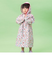 総柄レインコート