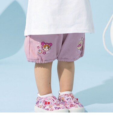 お顔刺繍かぼちゃパンツ