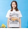 ジャムおじさんクラシックカー柄Tシャツ 大人