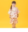 光る！花柄らくらく甚平