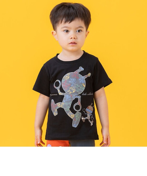 光る！シルエット刺繍Tシャツだだんだん