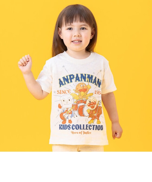 ヴィンテージライクアンパンマンバンドTシャツ