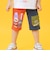 6分丈プリントボトム
