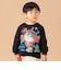 ばいきんまんスプレーアート長袖Tシャツ