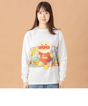 アンパンマンとなかまたち長袖Tシャツ 大人