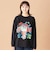ばいきんまんスプレーアート長袖Tシャツ 大人