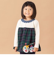 チェックドッキングチュニック