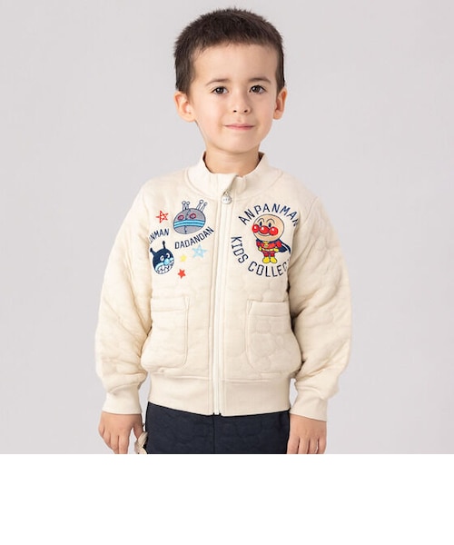ばいきんまん ドキンちゃん柄キルトジャケット｜アンパンマンキッズ