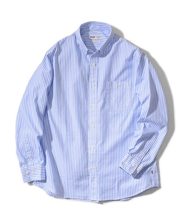 BDシャツ＜リラックスフィット＞＜ロンドンストライプ＞