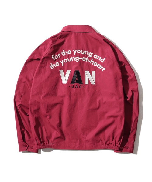 極美品　VAN JACKET ヴァンヂャケット　レッド ジャンパー　薄手 Yahoo!オークション -「vanジャケット赤」の落札相場・落札価格