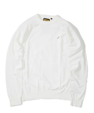 クルーネックコットンセーター＜MR.VAN＞