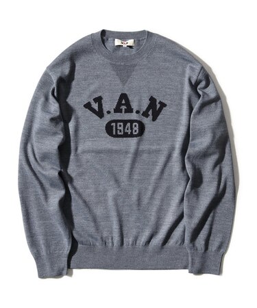 クルーネックセーター