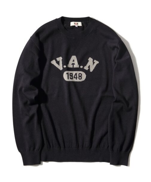 クルーネックセーター