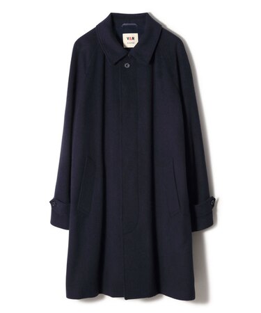 ステンカラーコート＜フラノビーバー＞