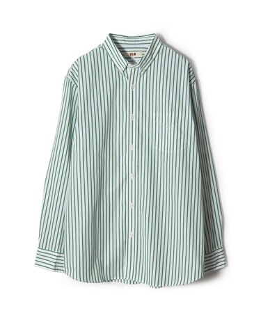 BDシャツ＜ストライプ＞＜リラックスフィット＞