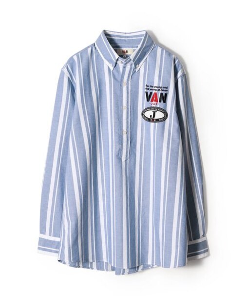 プルオーバーBDシャツ＜グラフィック＞