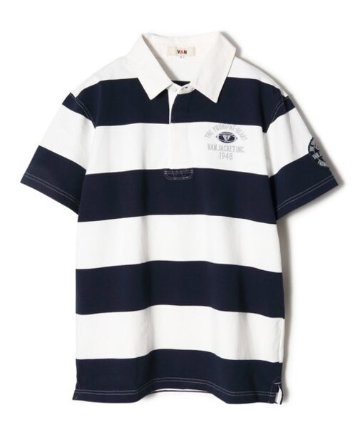 ラガーシャツ＜ボーダー＞