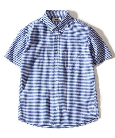 ショートBDシャツ＜ギンガムチェック＞