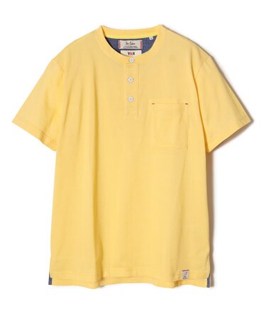 ポケットTシャツ ＜ヘンリーネック＞ ＜VAN×Top Sider＞