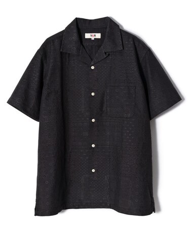 オープンカラーシャツ＜バンダナ柄＞