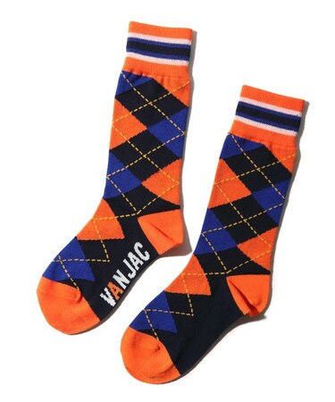 ソックス＜アーガイル＞＜ウィメンズ＞