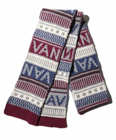 ニットマフラー＜VANロゴ＞