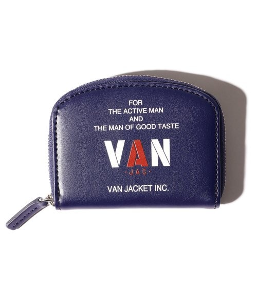 VAN JACKET ノベルティ　ステッカー＆レザーコインケース VAN JACKET ノベルティ ステッカー＆レザーコインケース レザー