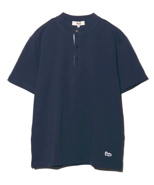 ヘンリーネックTシャツ|ヴァンの通販|&mall(アンドモール ヘンリーネックTシャツ|ヴァンの通販|&mall(アンドモール