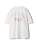 プリント刺繍Tシャツ＜桜アーチロゴ＞＜スラブ天竺＞