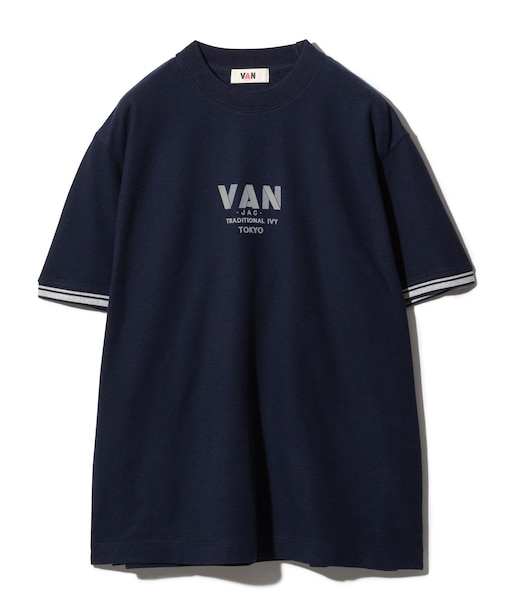 ラインリブＴシャツ＜鹿の子＞