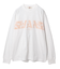 ロングスリーブTシャツ＜フラワープリント＞＜スラブ天竺＞