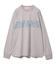 ロングスリーブTシャツ＜フラワープリント＞＜スラブ天竺＞