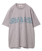 Tシャツ＜フラワープリント＞＜スラブ天竺＞
