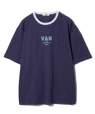 リンガーTシャツ＜スラブ天竺＞