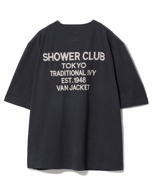Tシャツ ＜発泡プリント＞ ＜ウィメンズ＞ ＜VAN×Shower CLUB＞