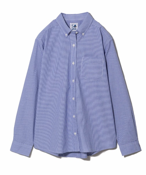 ブロードBDシャツ ＜ギンガムチェック＞ ＜VAN×Shower CLUB＞ ＜ウィメンズ＞